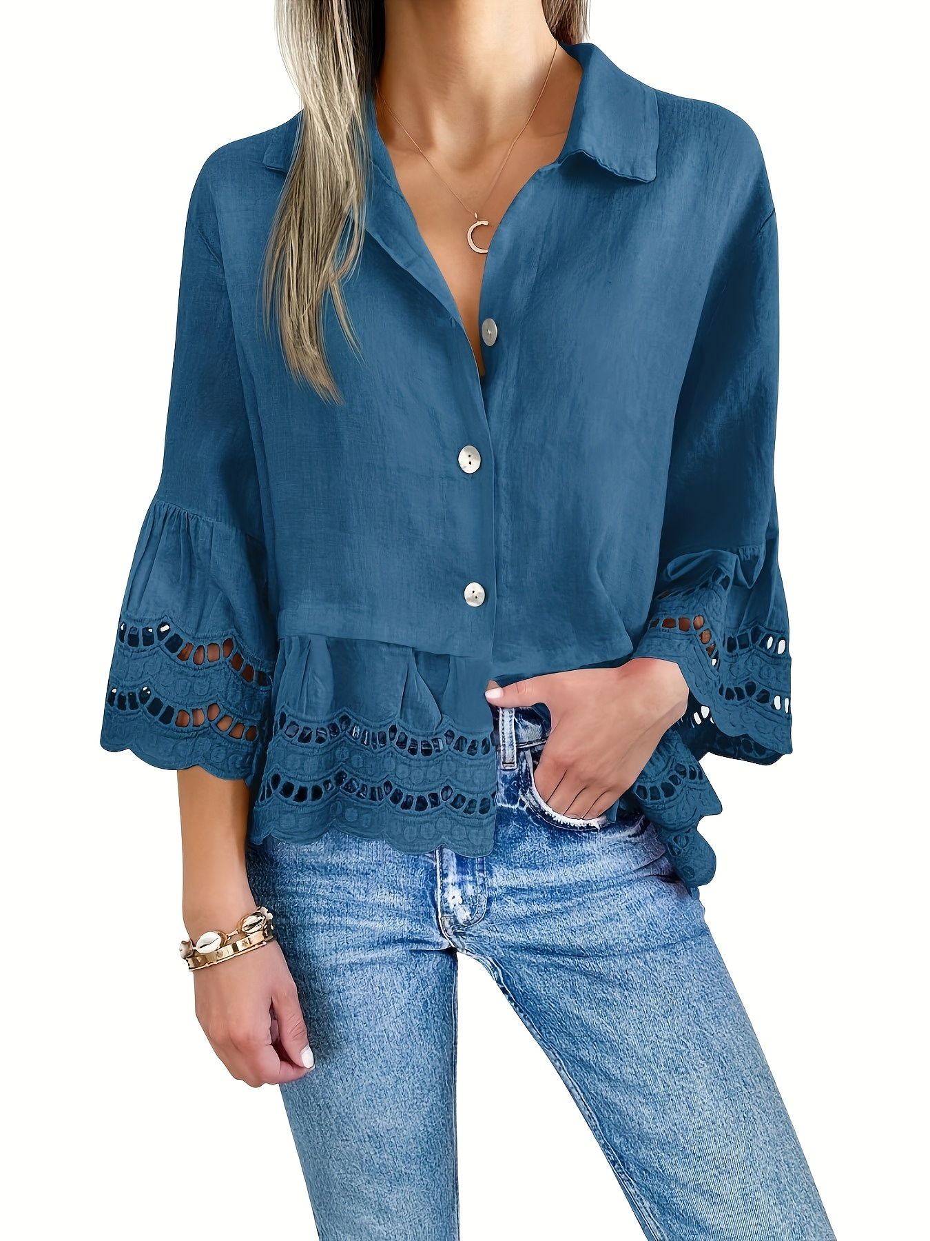 Emily - Ademend Zomer Blouse