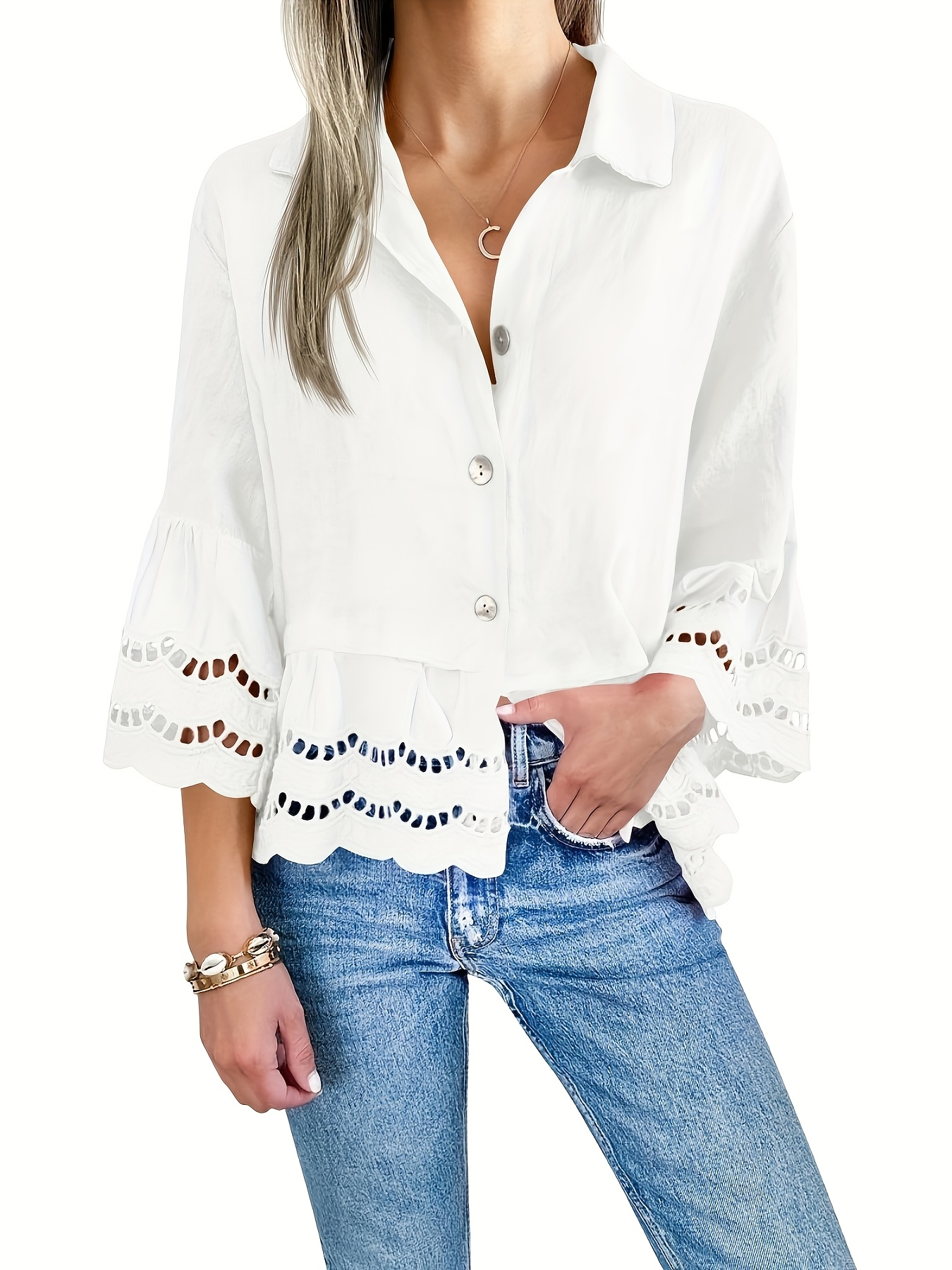 Emily - Ademend Zomer Blouse