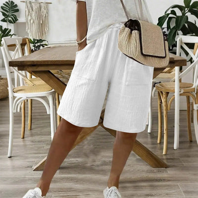 Sienna - Katoenen Linnen Shorts