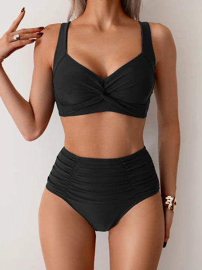 Nicoletta - Bikini Bandeau van Kreukstof