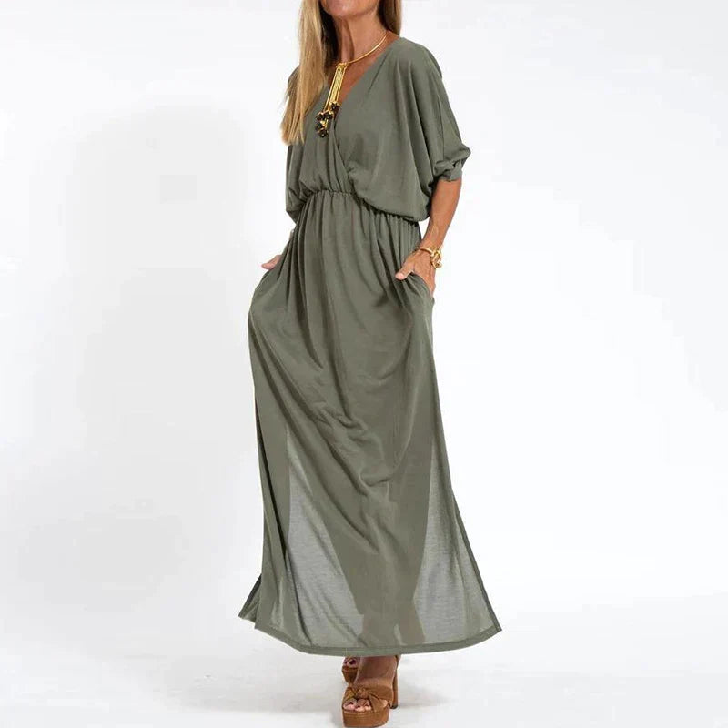 Cosima - Lange Vintage Jurk