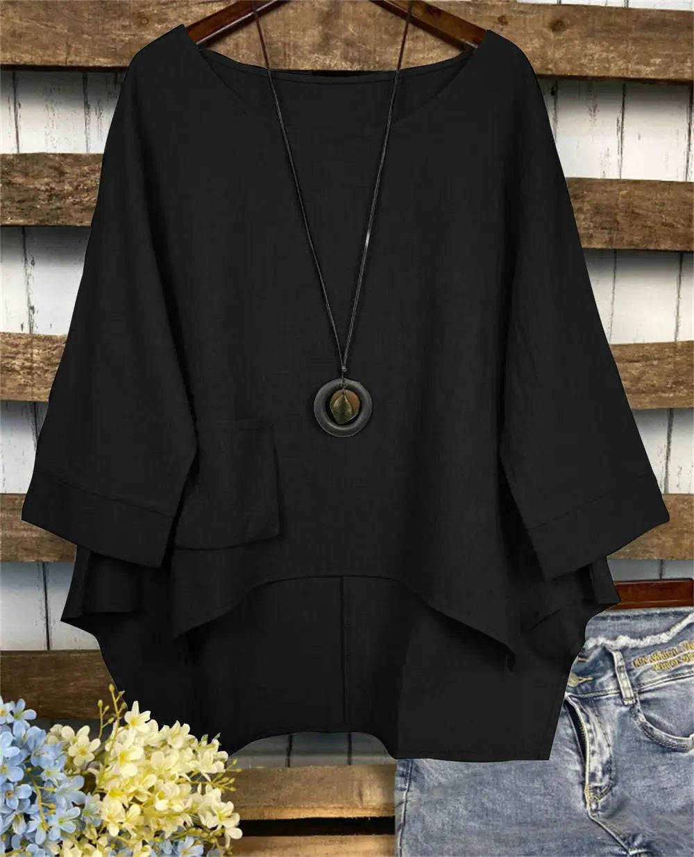 Liana - Lichtgewicht Zomerblouse