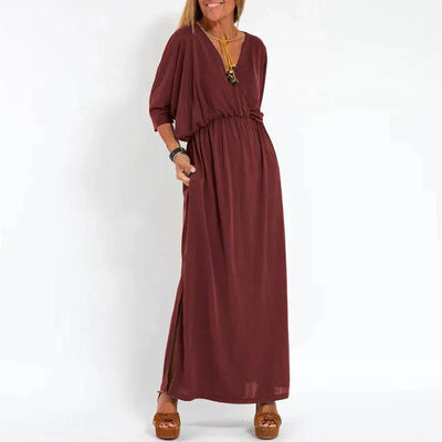 Cosima - Lange Vintage Jurk