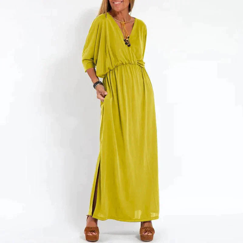Cosima - Lange Vintage Jurk