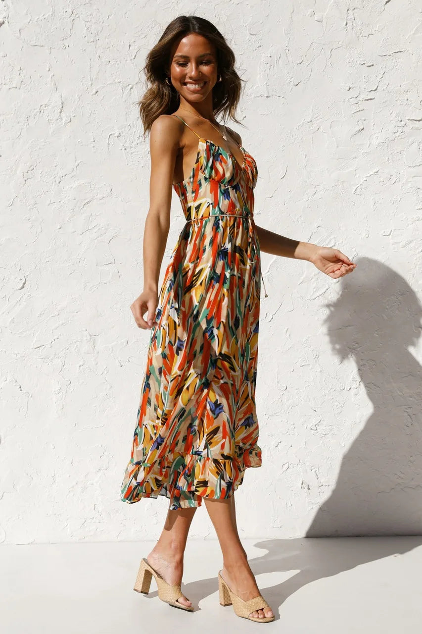 Serene - Elegante Vloeiende Jurk