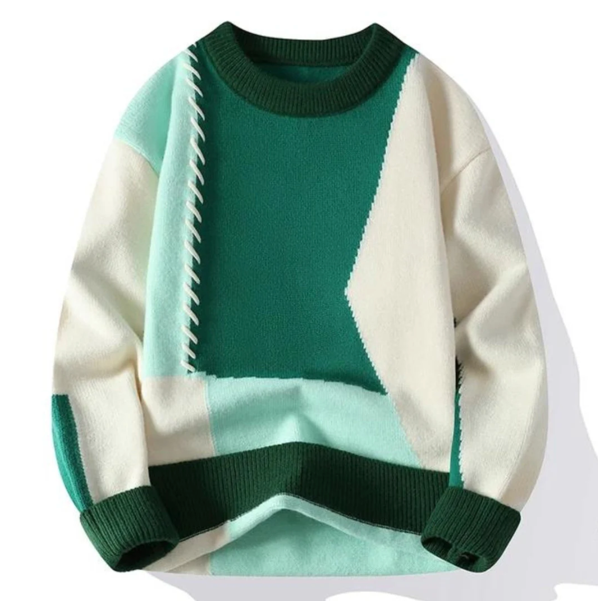 Bruno - Unieke Patchwork Trui