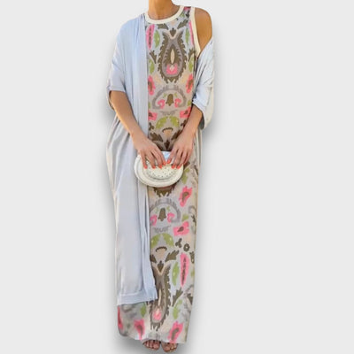 Selviane - Maxi jurk met cardigan