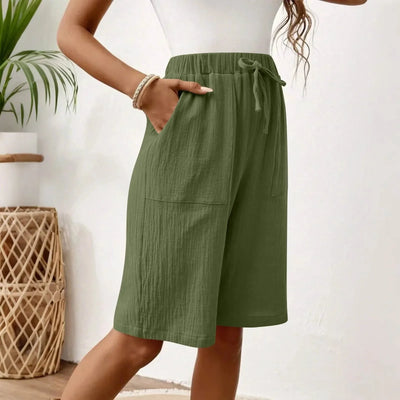 Sienna - Katoenen Linnen Shorts