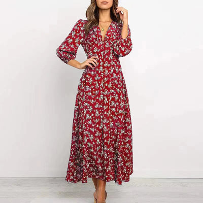 Jane - Elegante Bloemenjurk