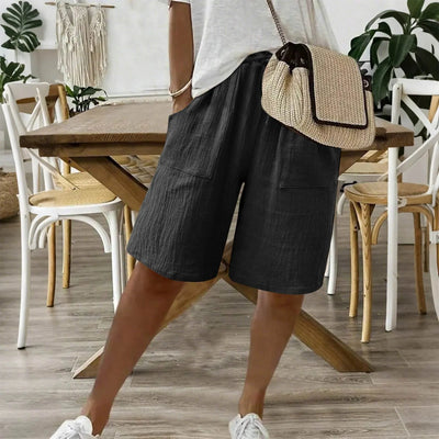 Sienna - Katoenen Linnen Shorts