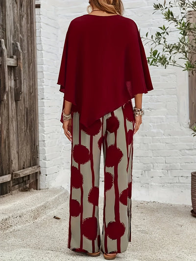 Jill - Comfortabele Elastische Twee-delige Set