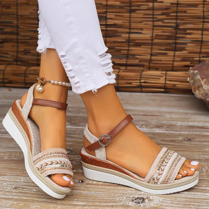 Dixie - Chic en Comfortabele Sandalen