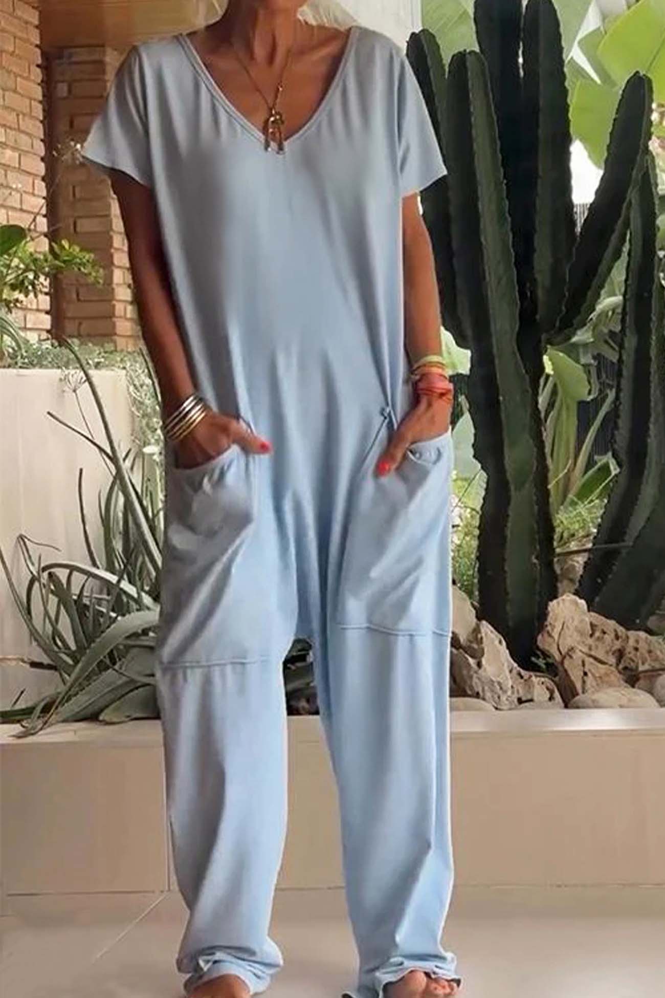 Reshiel - Casual Style Jumpsuit
