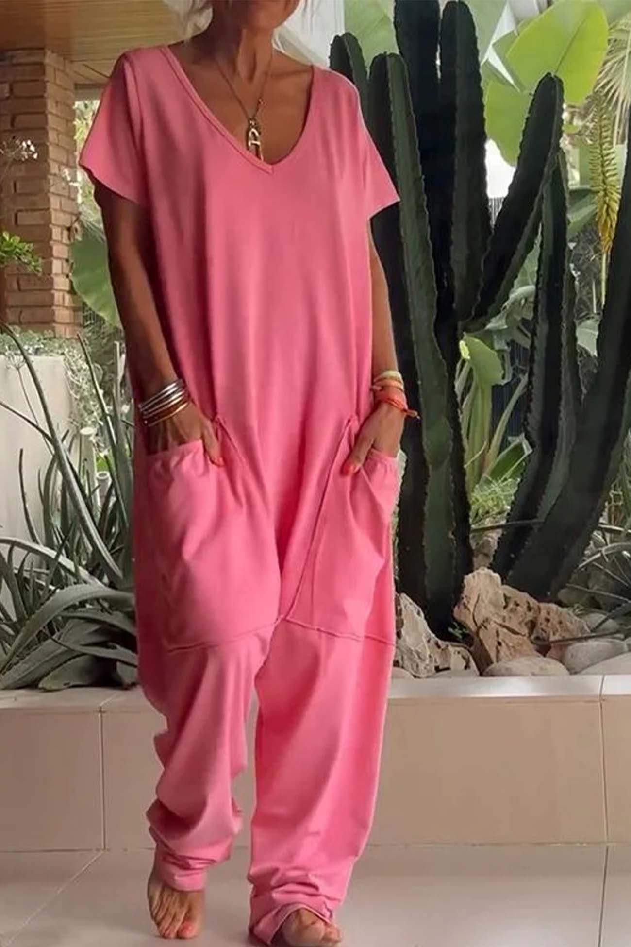 Reshiel - Casual Style Jumpsuit