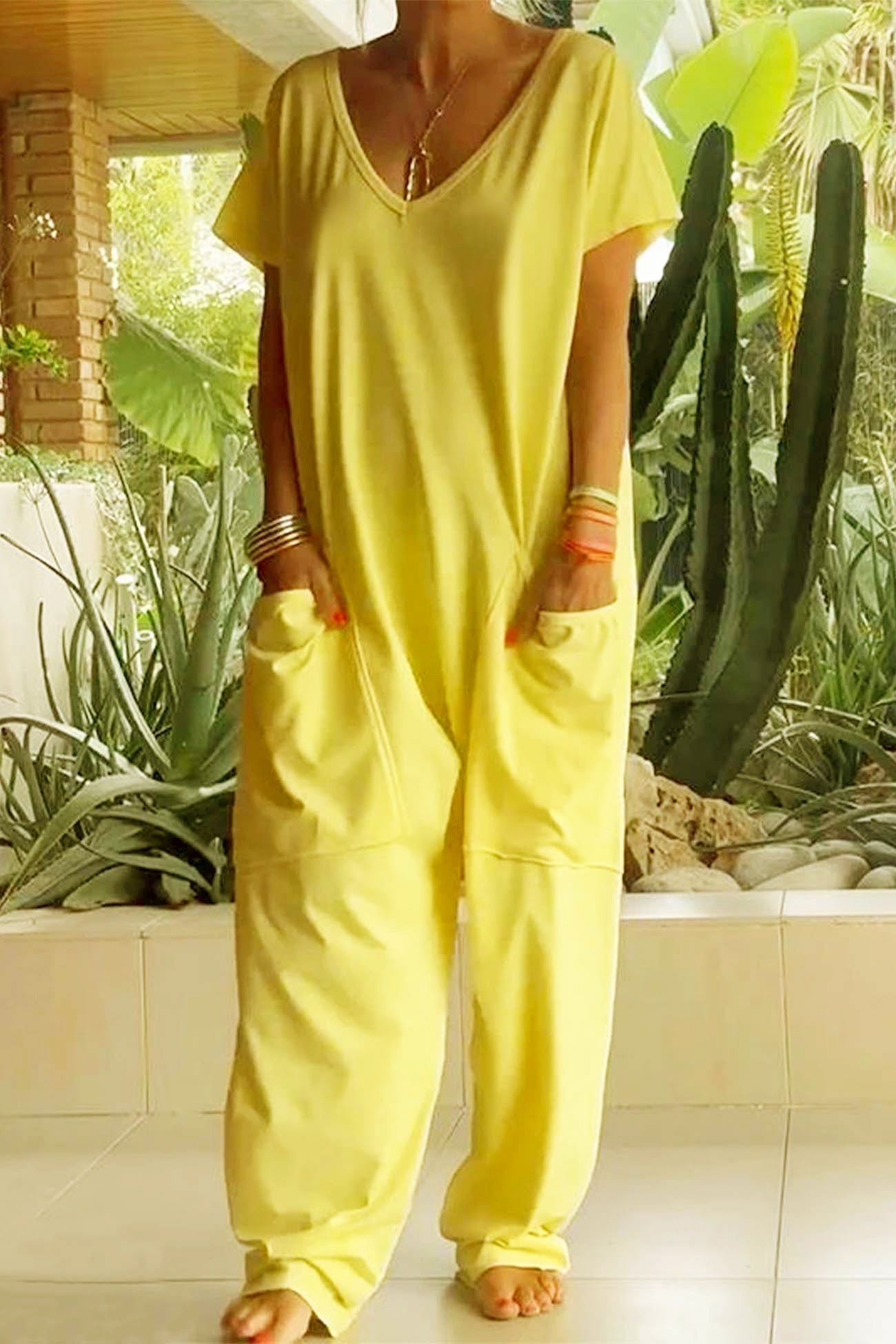 Reshiel - Casual Style Jumpsuit