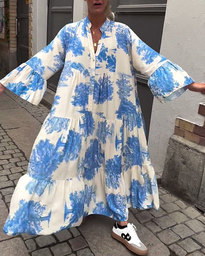 Fransesca - Elegante Vloeiende Jurk