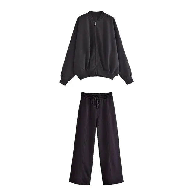 Sandrine - Trendy Bomber Set