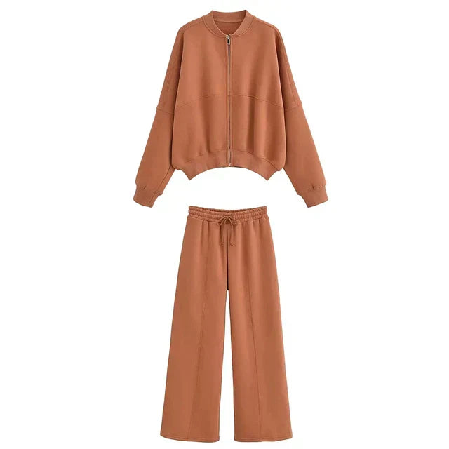 Sandrine - Trendy Bomber Set