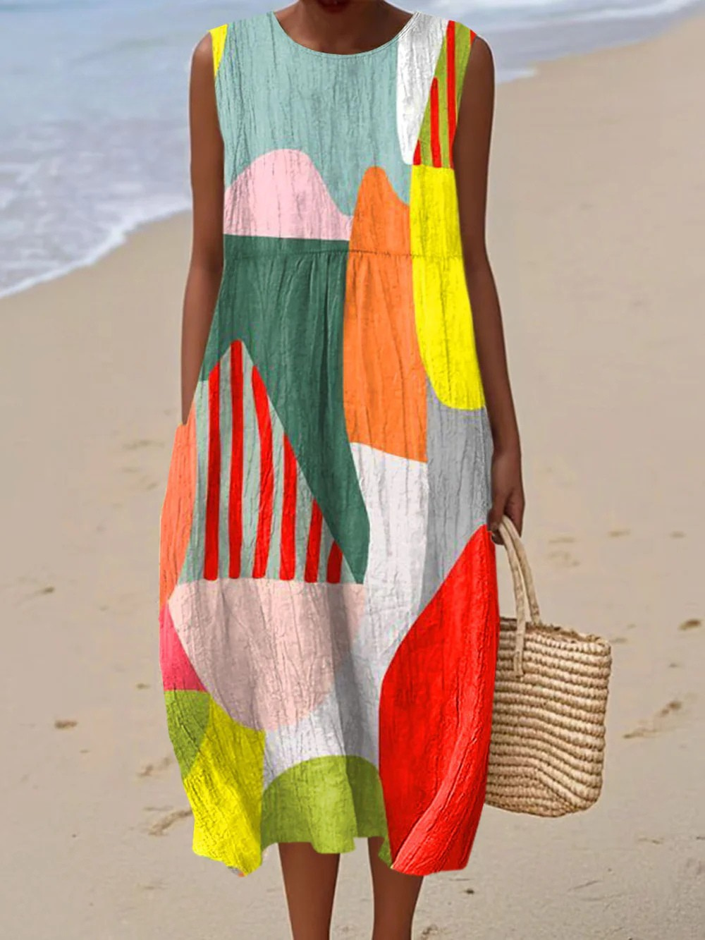 Celine - Ademend Lente Jurk