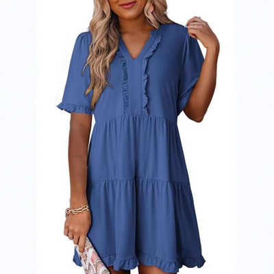 Shaila - Elegante Mini Casual Jurk