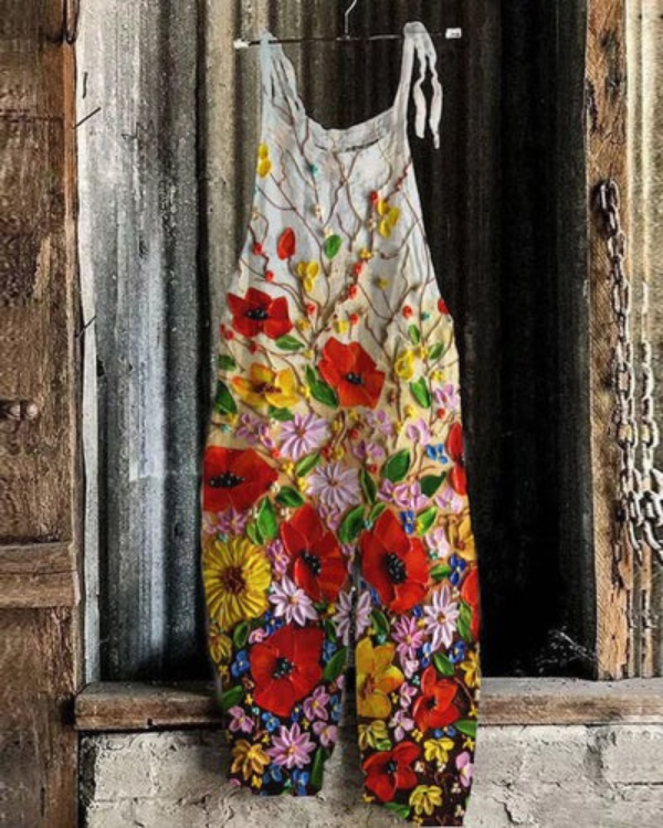 Sorella - Lichte Bloemen Overall