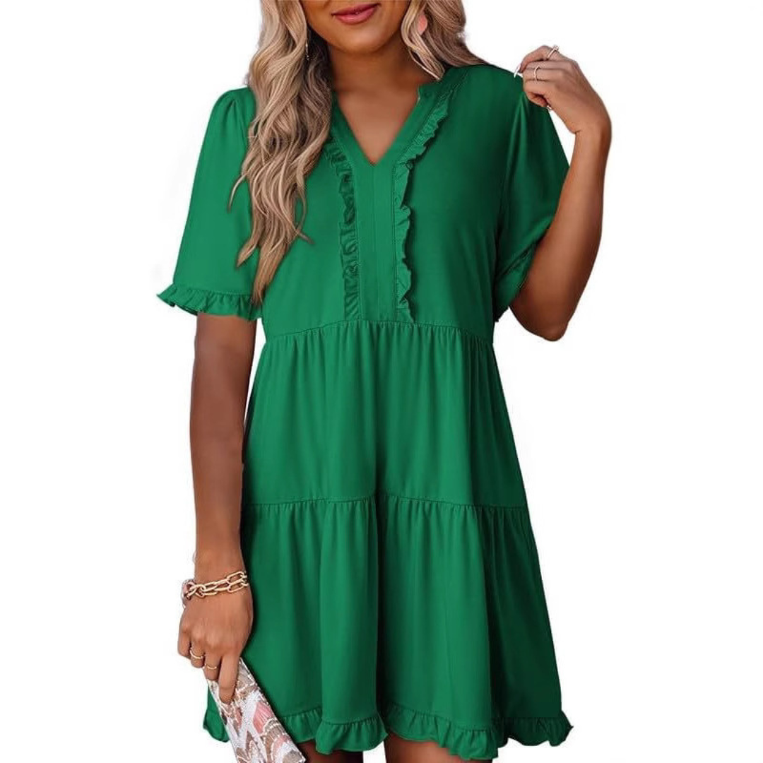 Shaila - Elegante Mini Casual Jurk