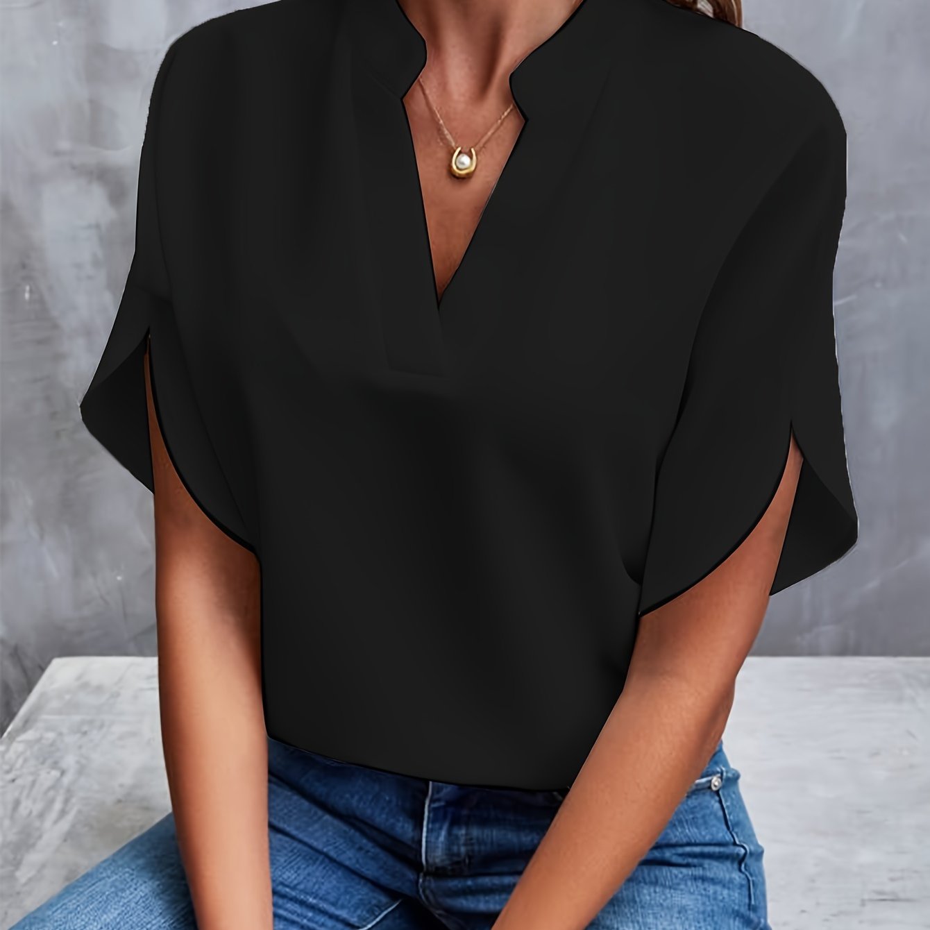 Vivian - Elegante Veelzijdige Blouse