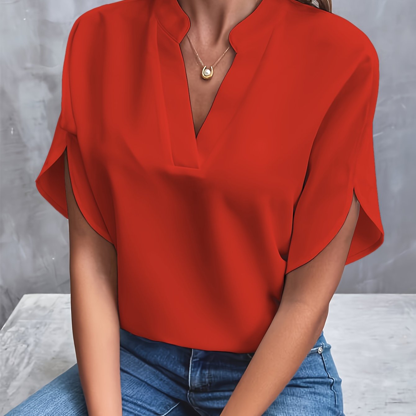 Vivian - Elegante Veelzijdige Blouse