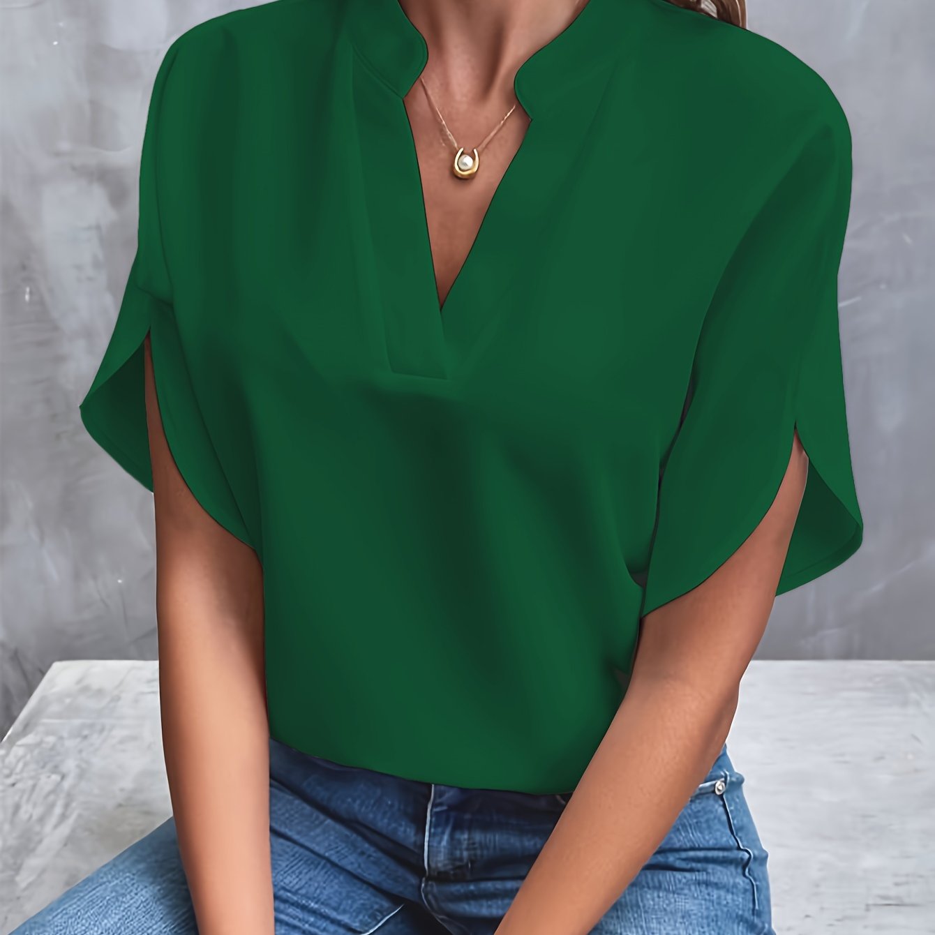 Vivian - Elegante Veelzijdige Blouse