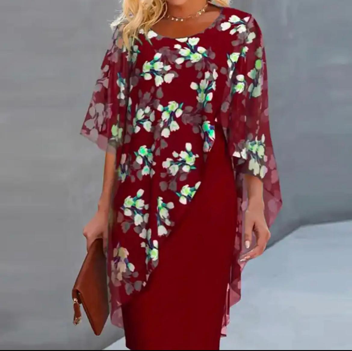 Hannah - Elegante Lente Bloemenjurk