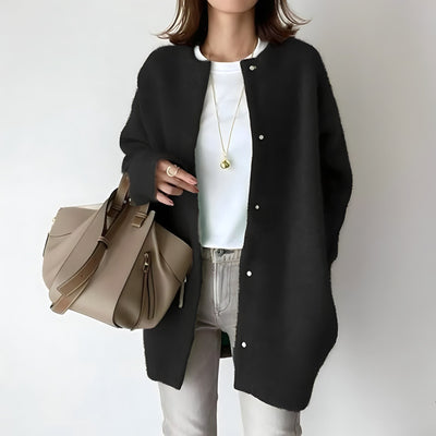 Whitney - Elegante Knopen Cardigan