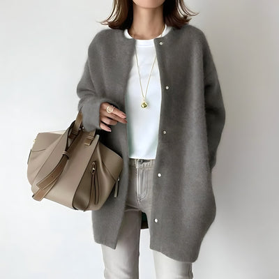 Whitney - Elegante Knopen Cardigan