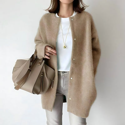 Whitney - Elegante Knopen Cardigan