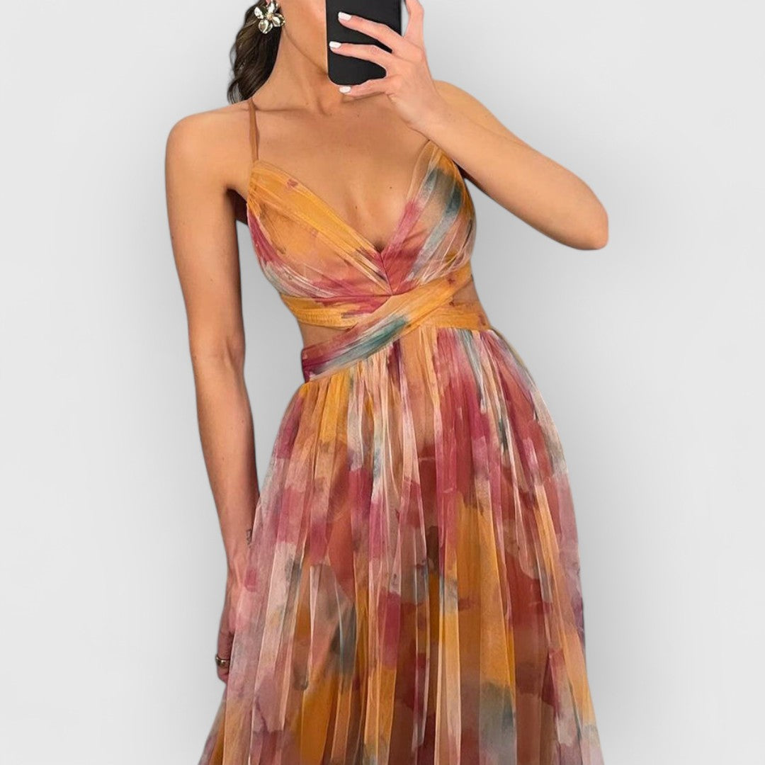 Verity - Elegante Maxi Jurk