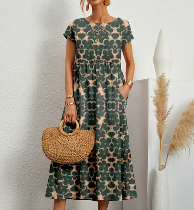 Gia - Elegante Bloemenjurk