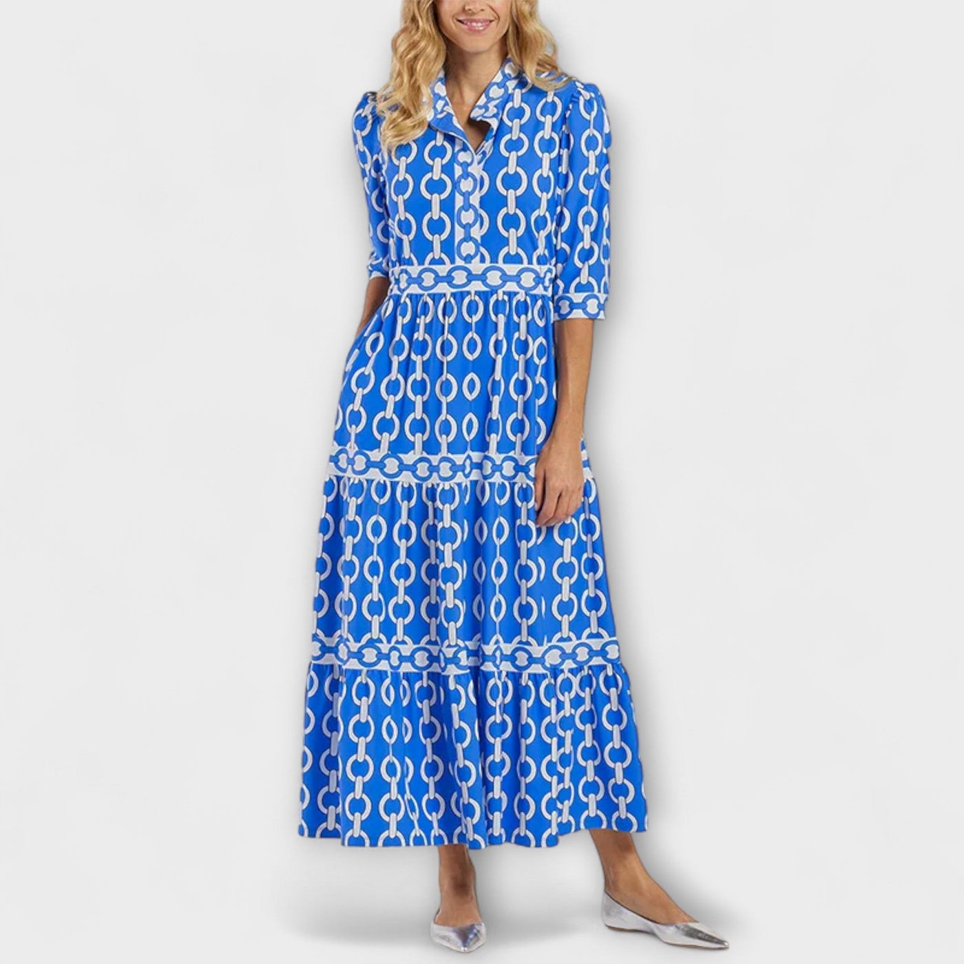Sophia - Zomerse Midi-Jurk