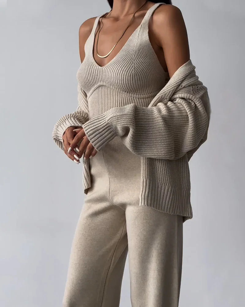 Amandine - Elegant Gebreid Set