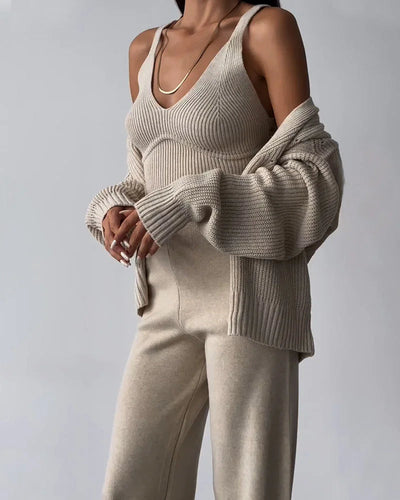 Amandine - Elegant Gebreid Set