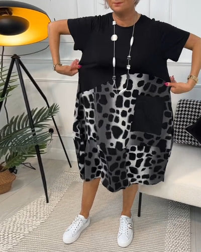 Cassandra - Moeiteloze Elegante Midi-jurk