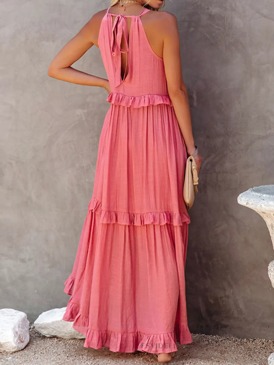 Mabel - Elegante en Lichte Maxi Jurk
