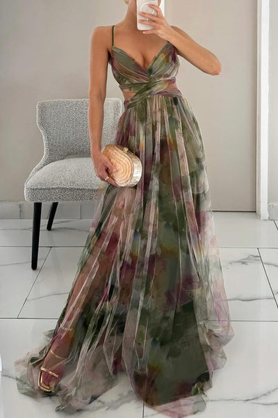 Frostine - Elegante Bloemenjurk