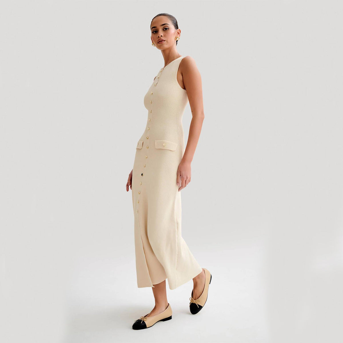 Esme - Elegante Mouwloze Jurk