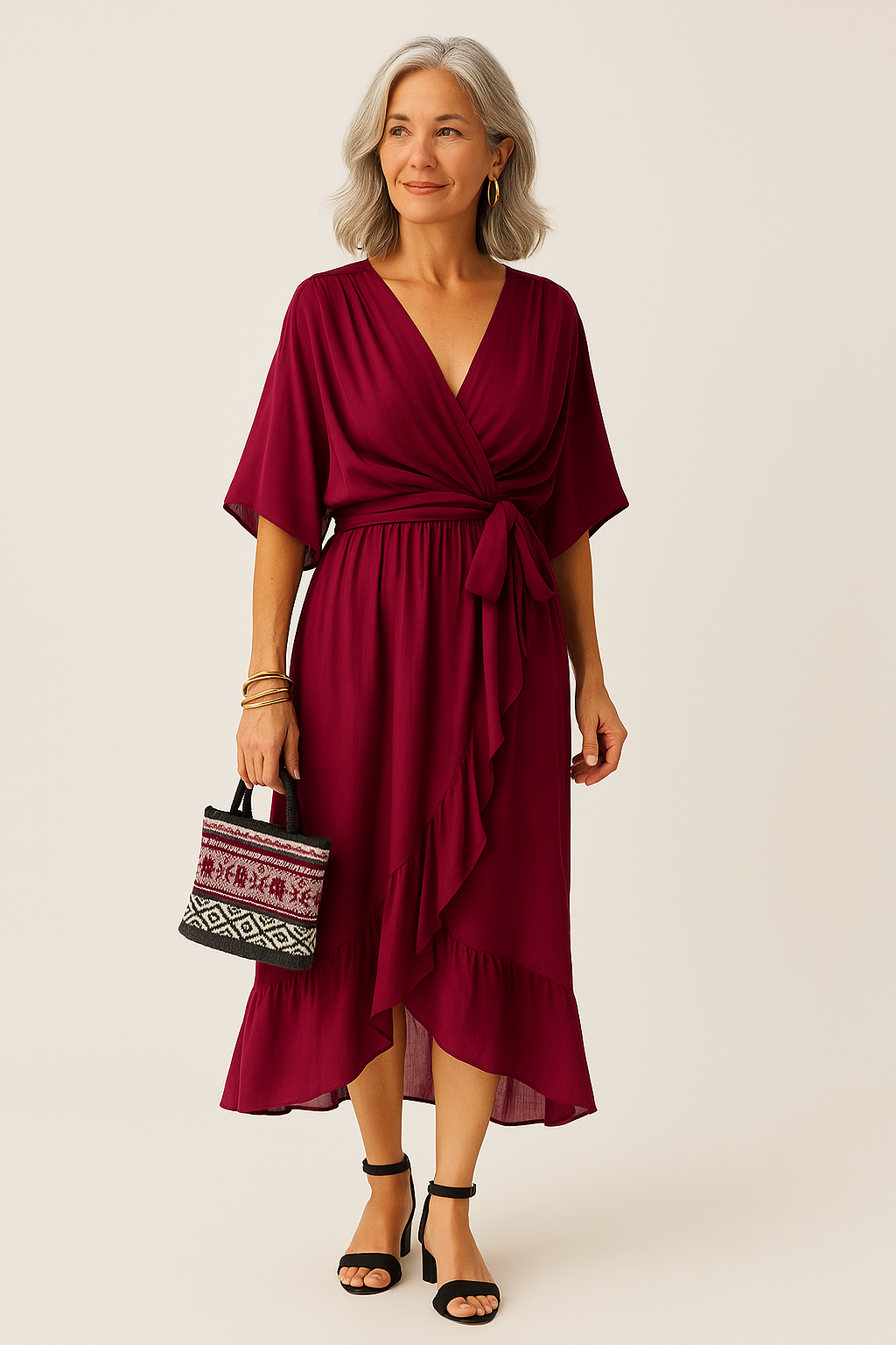 Charlotte - Elegante Vloeiende Jurk