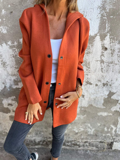 Appolinia - Casual Cardigan met Kap