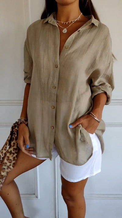 Krisha - Oversized Elegante Blouse