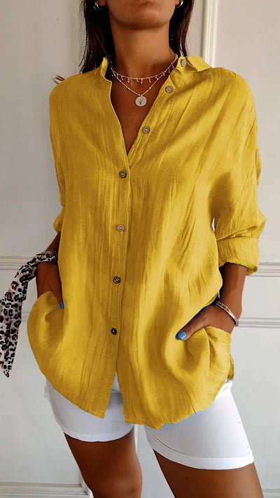 Krisha - Oversized Elegante Blouse