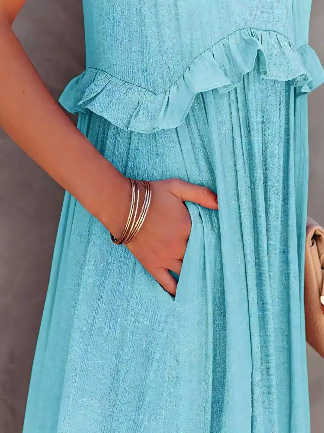 Mabel - Elegante en Lichte Maxi Jurk