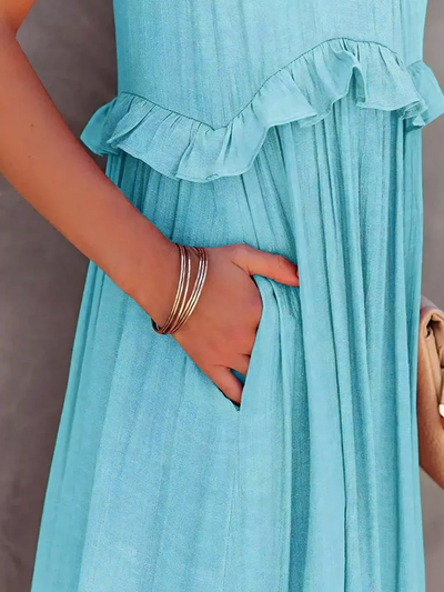 Mabel - Elegante en Lichte Maxi Jurk