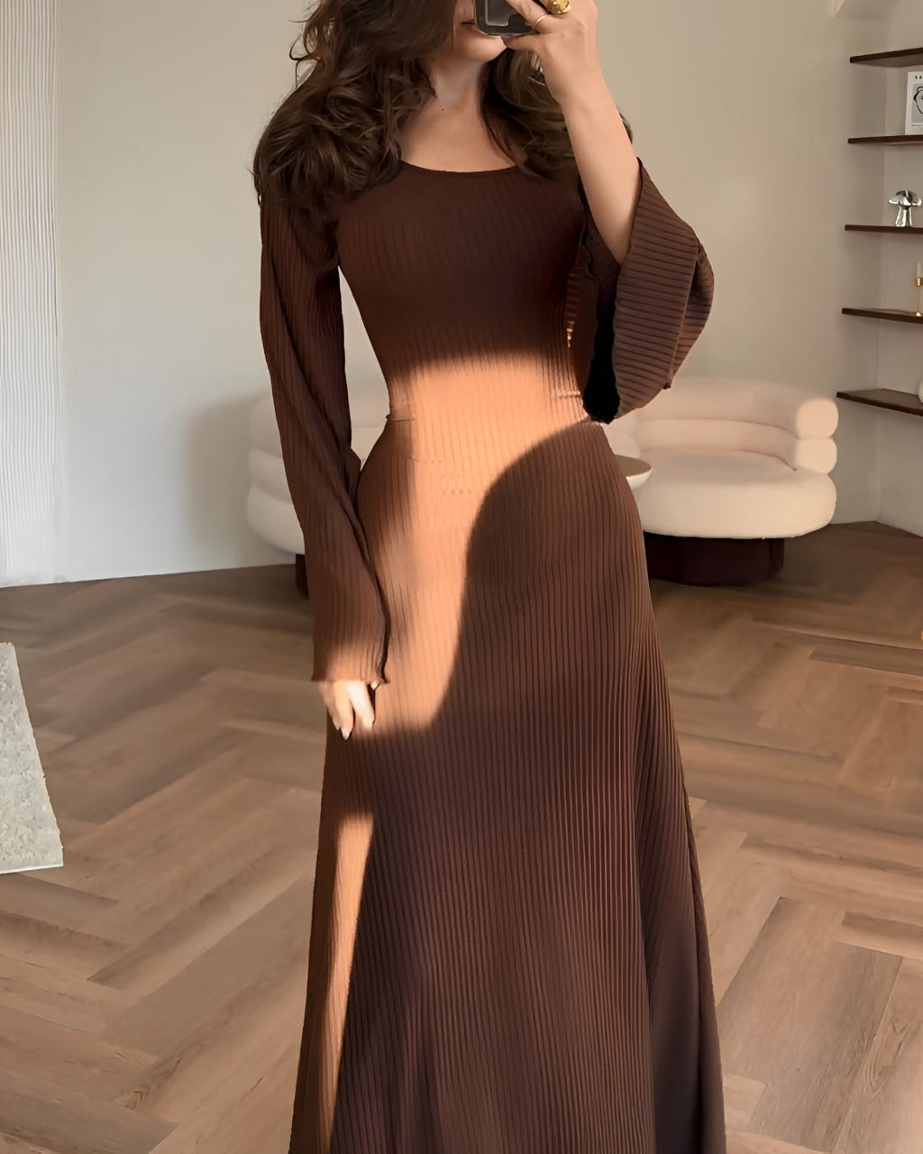Gabriella - Elegante Lange Jurk