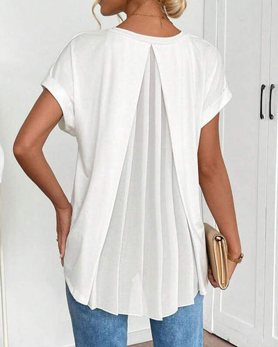 Estella - T-shirt Patchwork Casual
